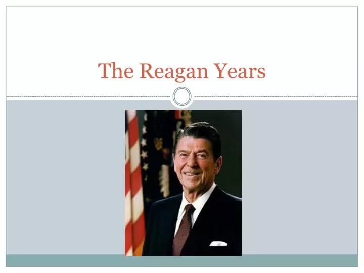 the reagan years