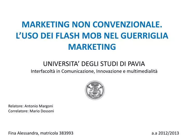 marketing non convenzionale l uso dei flash mob nel guerriglia marketing