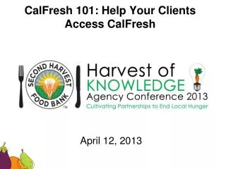 CalFresh 101: Help Your Clients Access CalFresh