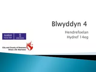 blwyddyn 4