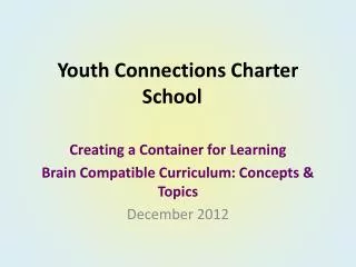 Youth Connections Charter School