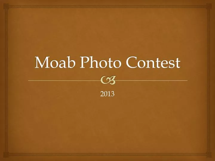 moab photo contest
