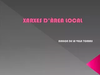xarxes d rea local