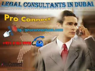 Legal Consultants in Dubai