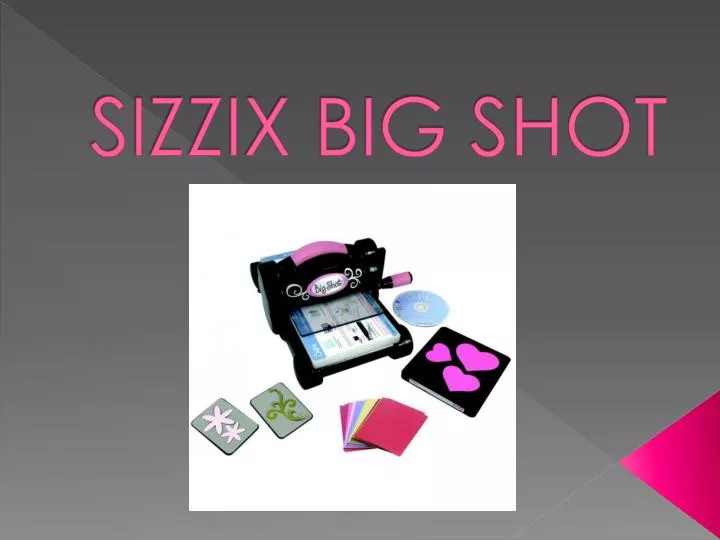 sizzix big shot