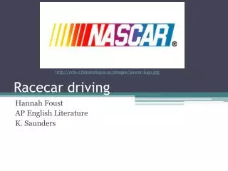 Racecar driving