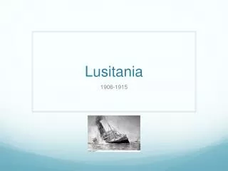 lusitania