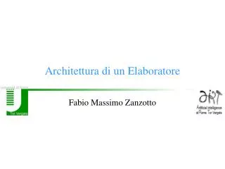 architettura di un elaboratore