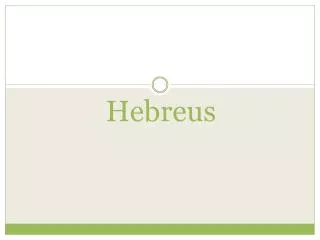 hebreus