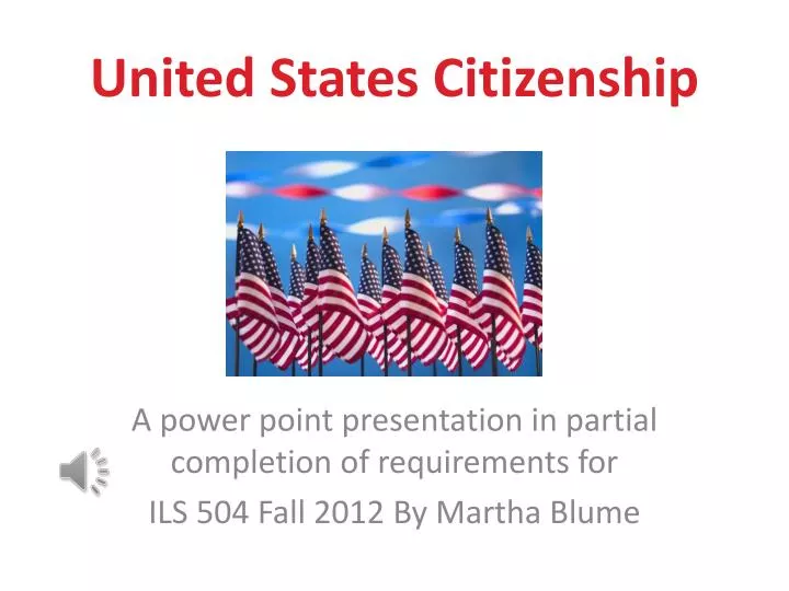 united states citizenship