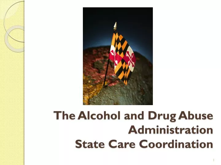 the alcohol and drug abuse administration state care coordination
