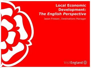 Local Economic Development: The English Perspective