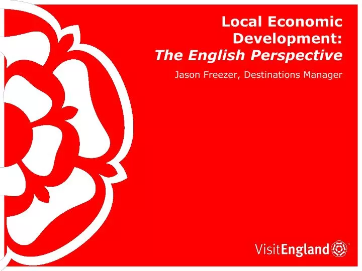 local economic development the english perspective