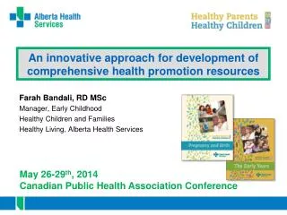 An innovative approach for development of comprehensive health promotion resources