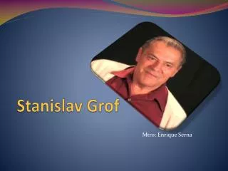 stanislav grof