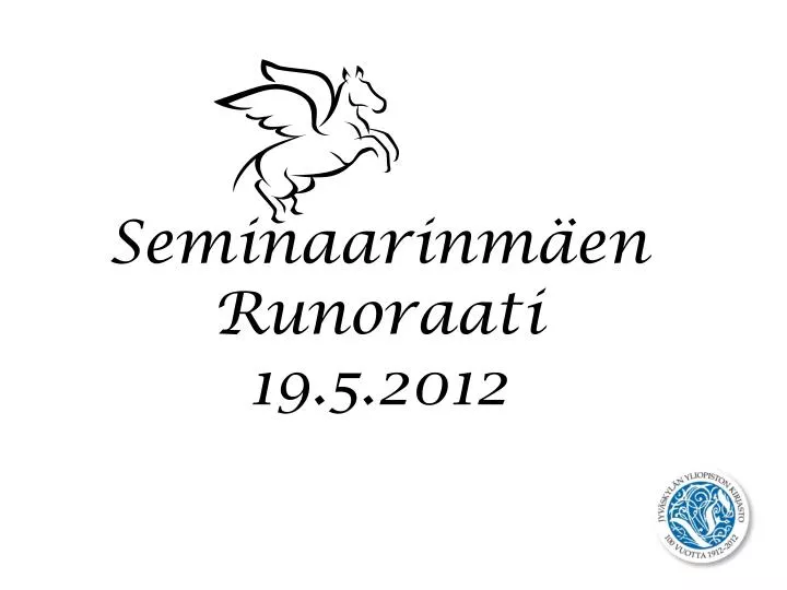 seminaarinm en runoraati 19 5 2012
