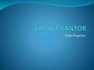 layout kantor