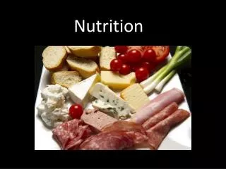 Nutrition