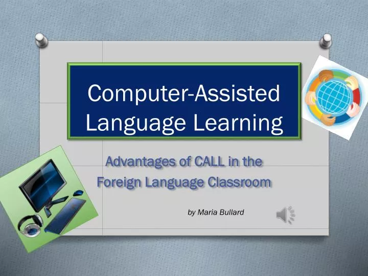 computer assisted language learning