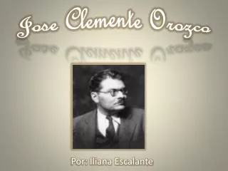 jose clemente orozco