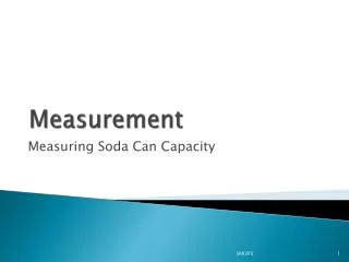 Measurement