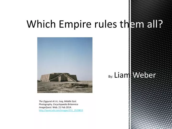 which empire rules th em all
