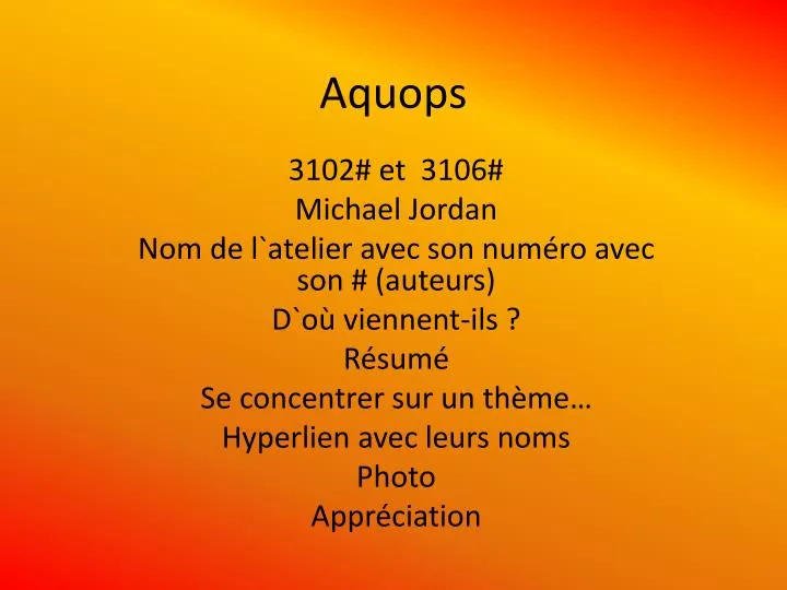 aquops