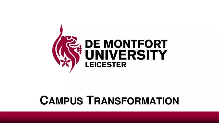 campus transformation