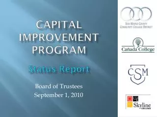 Capital Improvement program