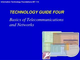technology guide four