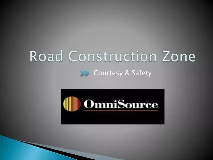 road construction zone