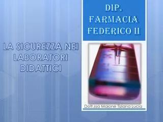 dip farmacia federico ii