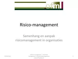 risico management