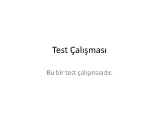 test al mas