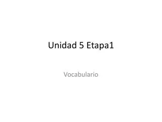 unidad 5 etapa1