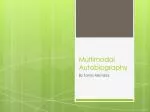 Tween Life Chronicles: My Multimodal Autobiography - slide 1