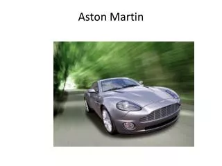 aston martin