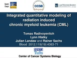 Center of Cancer Systems Biology