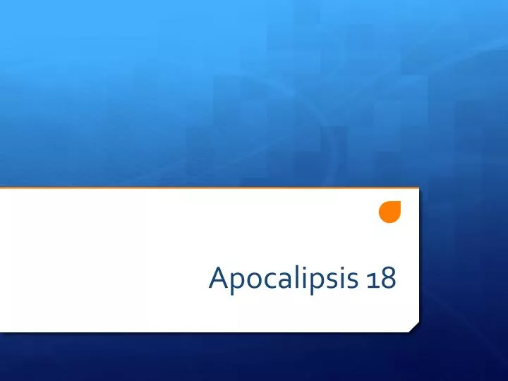 apocalipsis 18