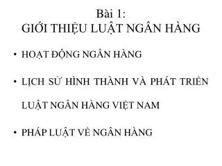 b i 1 gi i thi u lu t ng n h ng