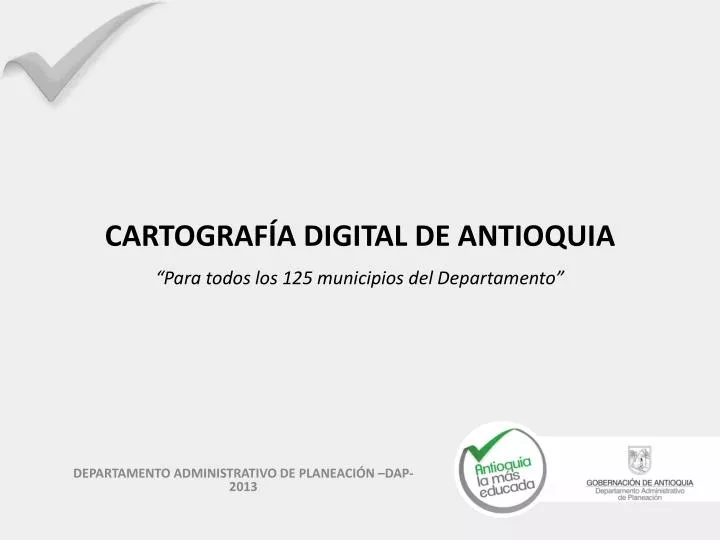 cartograf a digital de antioquia para todos los 125 municipios del departamento