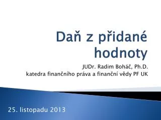 da z p idan hodnoty