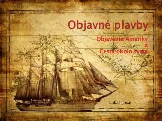objavn plavby
