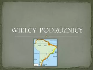 wielcy podr nicy