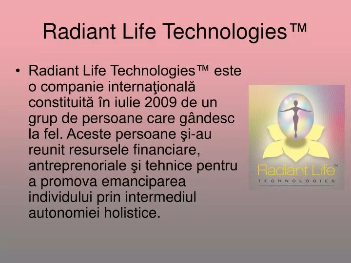 radiant life technologies