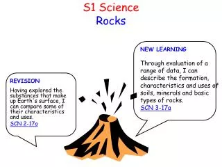 S1 Science Rocks