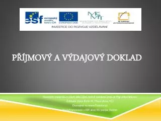 p jmov a v dajov doklad