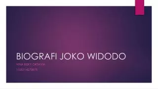 biografi joko widodo