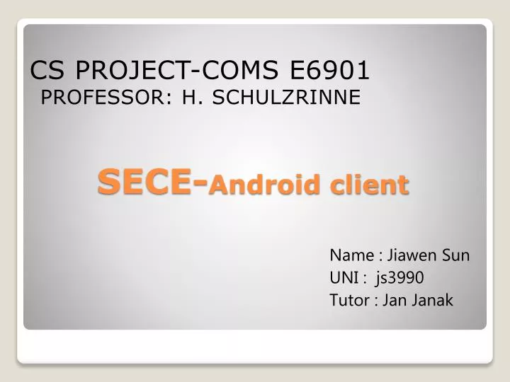 sece android client