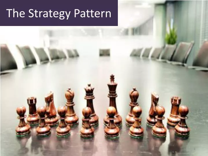 the strategy pattern